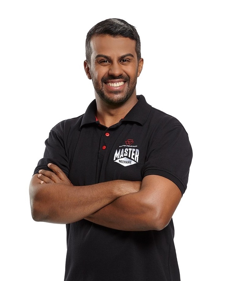 Marlon Ferreira, Paracatu (MG), é um dos competidores do Master Mechanic/ Divulgação Massey Ferguson