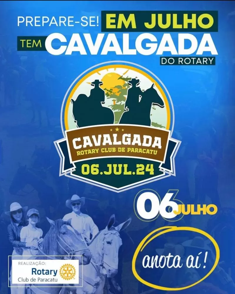 Tradicional Calvalgada do Rotary terá quatro Super Shows