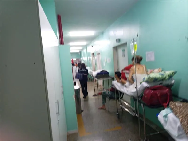Foto Divulgação:Imagens do Hospital de Unai,MG