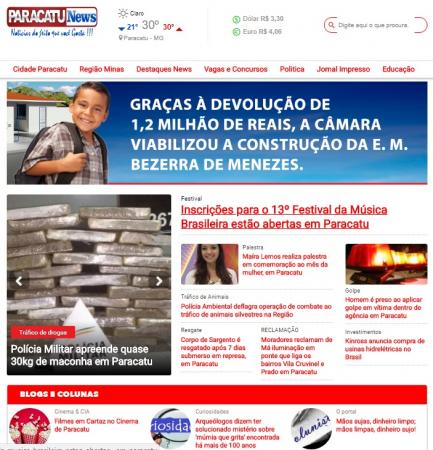 Foto: Portal Paracatunews