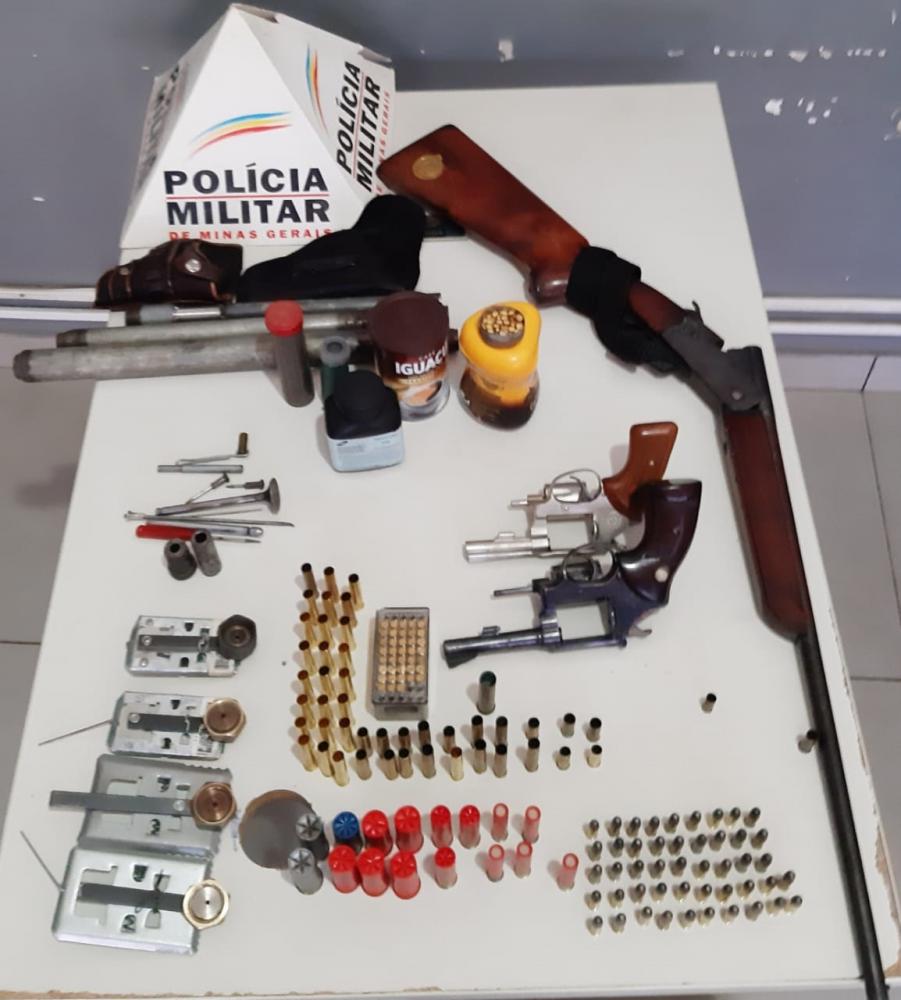 Idoso de 61 anos é preso com armas e munições em Paracatu - Paracatunews