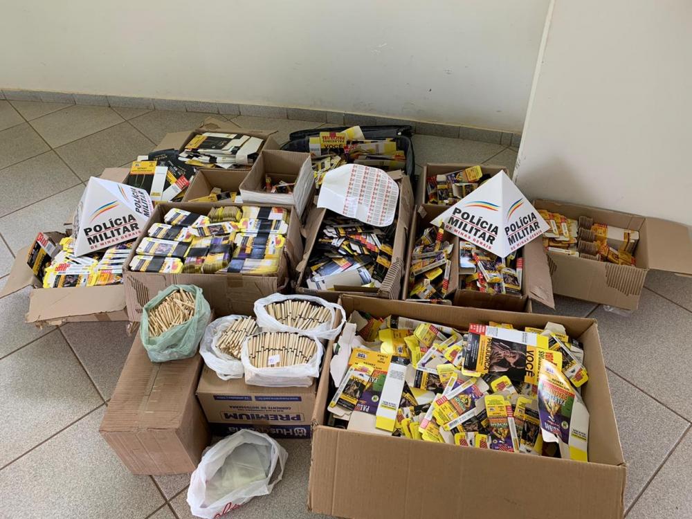 Homem é preso com cigarros falsificados em Vazante,MG