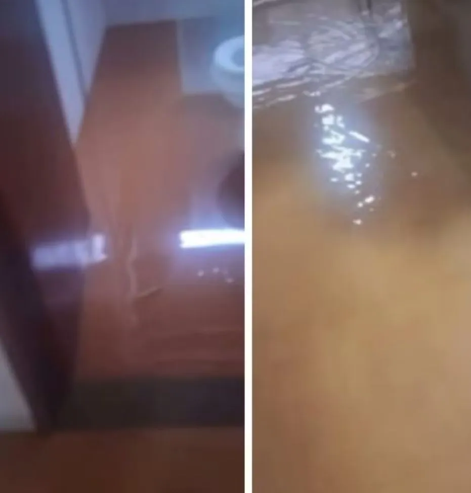 Chuva forte alaga ruas e casas em Unaí; moradora relata prejuízos e critica bueiros entupidos