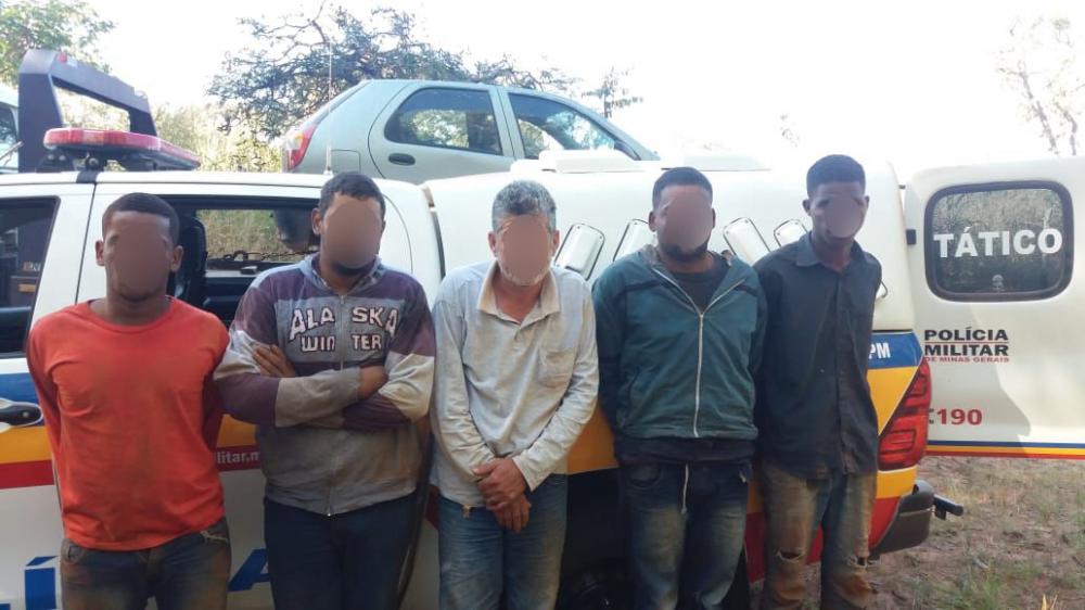 Quadrilha especializada em roubos de gado é presa em João Pinheiro,MG