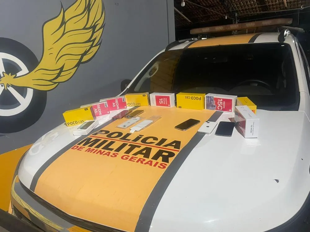 Polícia Militar Rodoviária apreende mercadorias irregulares durante operação em Patrocínio