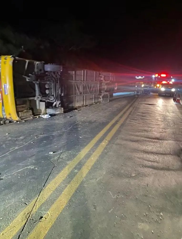 Motorista se apresenta à polícia após acidente com cinco mortos na BR-251