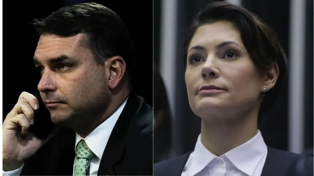 Flávio Bolsonaro pede desculpas a Michelle Bolsonaro e defende união de forças no campo conservador