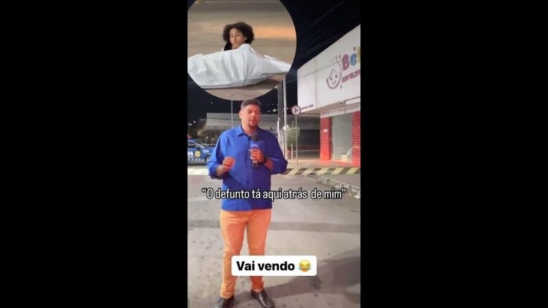 VAI Vendo - Avisa para o repórter que o defunto está vivo